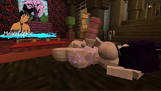 Minecraft Figura - Trying out some new models like this sexy Woman with bunny ears