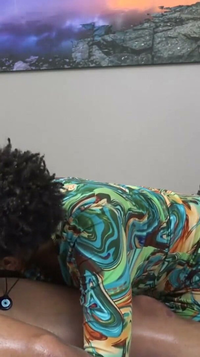 Real Homemade Black Massage Therapist And Intern BWC Threesome - AfricanFuckTour | Clip 1