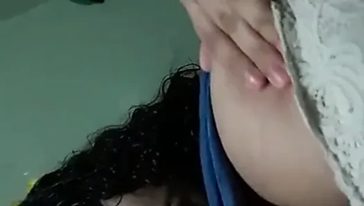 Sexy Latin Step Mom Play With Him Pussy