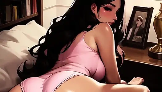 Korean Stepdaughter & Black Stepdad