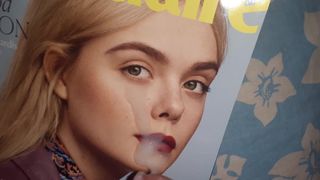 Elle Fanning Cum Tribute Magazine