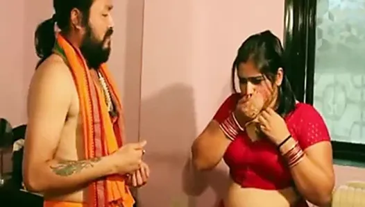 ashram guru fucks innocent Indian housewife