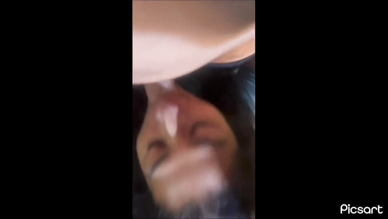 Short Sexy Long Hair Latina MILF Gives Interracial Deepthroat