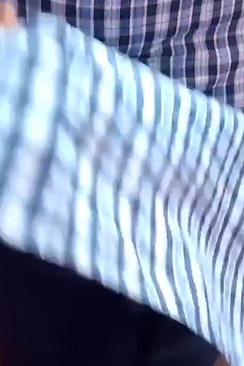 Eating Cum of Unknown Person in Public