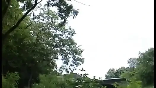 Blonde teen fucking her boyfriend while trying to fix their car