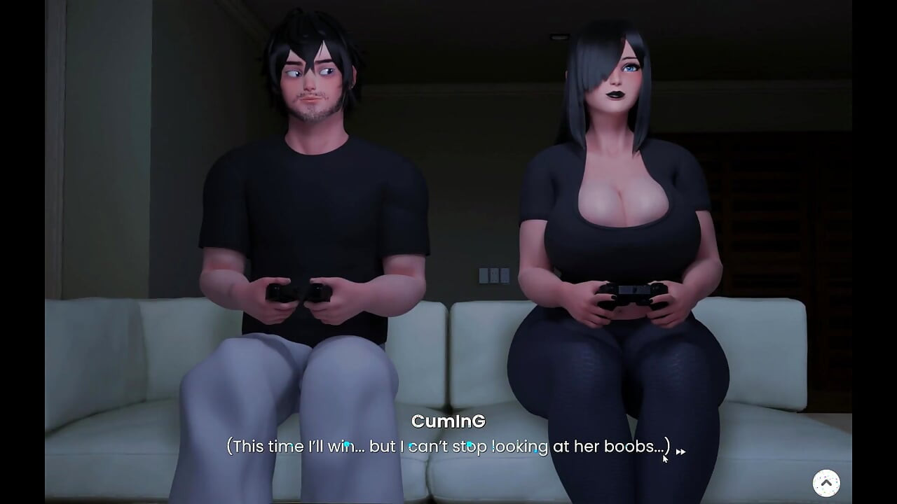 Mansion Days TABOO Hentai Game Ep.11 GAMER GIRL chupa meu PAU GIGANTE enquanto treina para STREAMING!