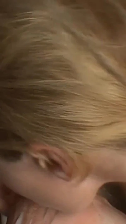 Jaw-dropping moment from "POV blow job! Blonde teen sucks cock like a pro!"