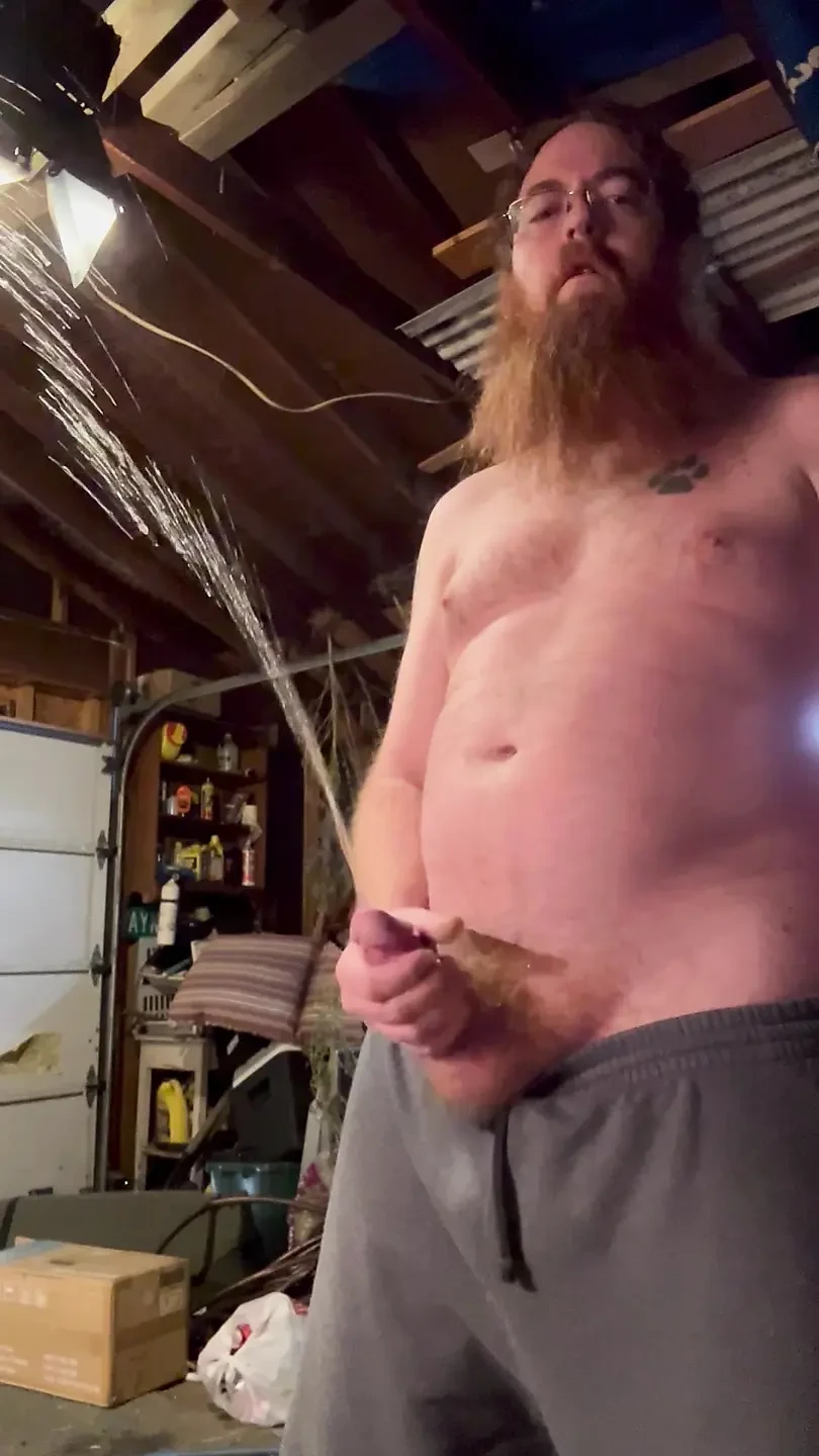 Piss Jacking with Cum Fountain