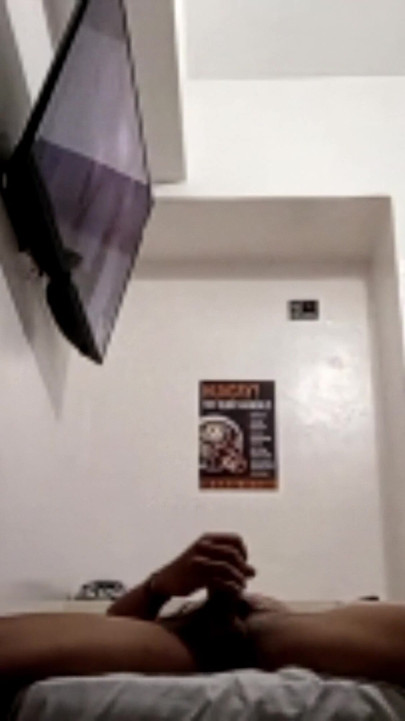 Filipino Twink Jerks His Throbbing Cock in Hotel 2
