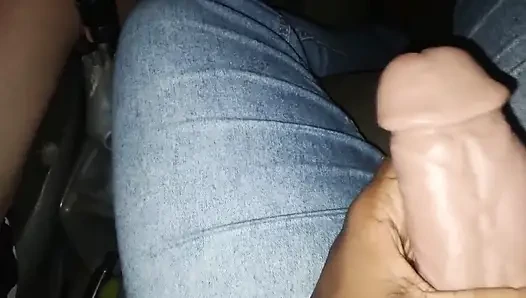 He gave it to me in the car