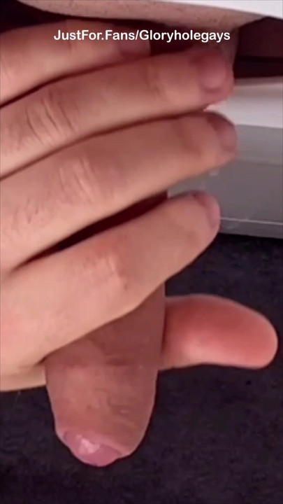 His First Gloryhole Experience Ends with a Massive 6-Foot Cumshot