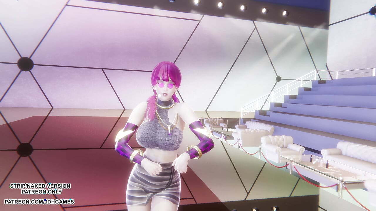 MMD MAMAMOO - Starry Night Evelynn Sexy Kpop Dance League of Legends Hentai không kiểm duyệt 4k 60FPS