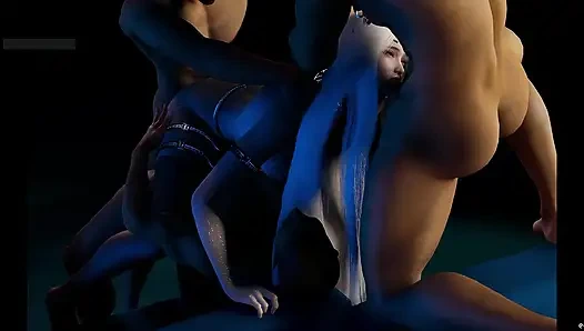 Curves Beyond: Virtual Goddess of Lust- 3D Animation Hentai