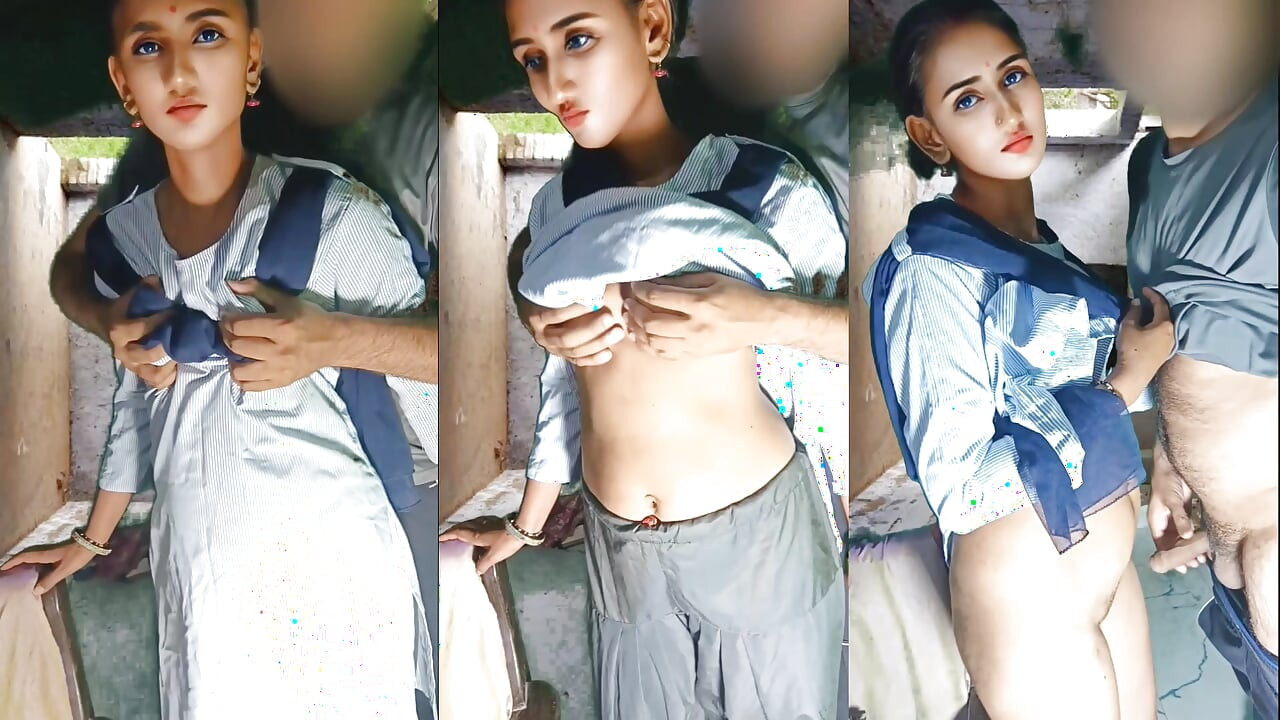 Indijske djevičanske školske djevojke prvi put seksaju sa svojim dečkom Indijska Desi škola viralni MMS video učitelj i učenik