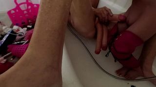 Lizzy Yum VR december 2023 clit plaagt #3 (sexdolls) post op een orgasme poesje masturbatie vrouw randend