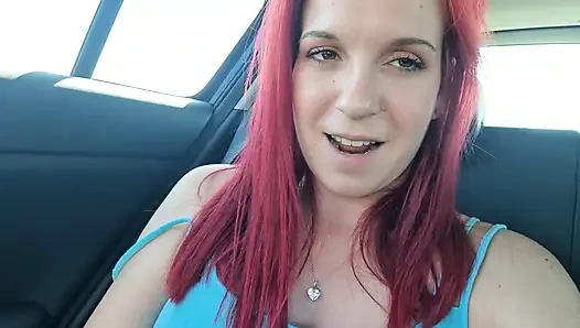 Один в машине — после покупок становится жарко