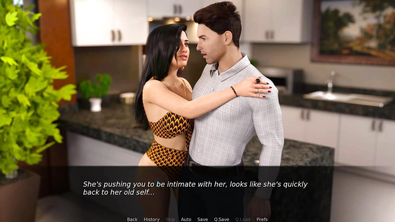 Amamentando de volta ao prazer: Cara fode e goza dentro da esposa de seu chefe em sua cozinha ep 94