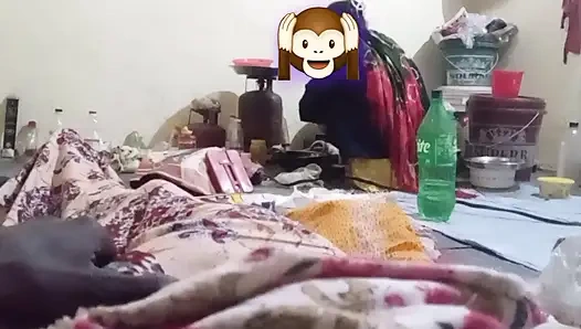 I was cooking and the guy masturbated behind my back. Indian desi boy and mummy