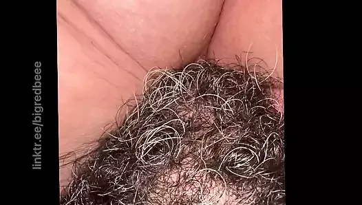 My Plump Hairy BBW Pussy Gets Licked Again Until I Cum - Who can do better