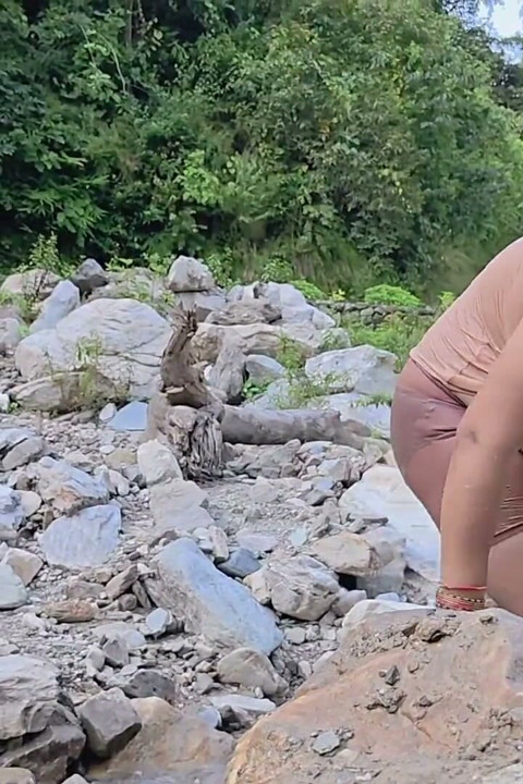 山区露营性射在阴户里