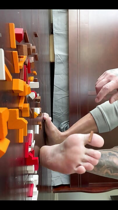 Giant Jason Stomps on Tiny City