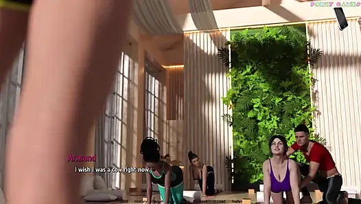 Hidup bersama oleh Mr. Blackeyes - strip black jack, hari pertama di perkemahan naturis 2