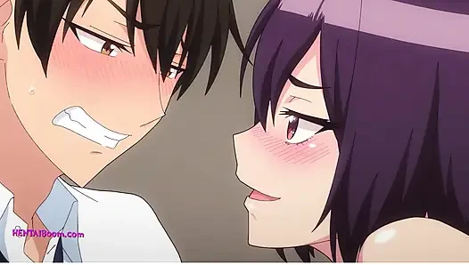 Gadis anime lagi penuh gairah di animasi hentai lovers