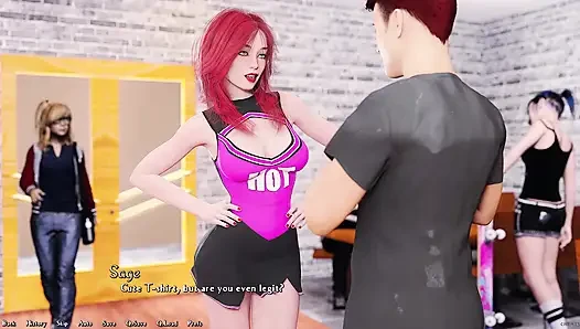 Being a Dik 14 - Goth Quinn Gets Fucked Hard on the Roof