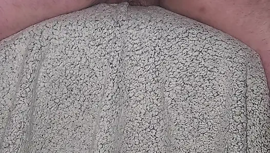 Feeling the Rubber Cock Push in My Holes