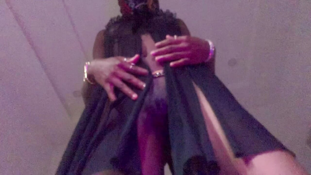 Slow motion ebony teen sexy dance winding wet  pussy  close up