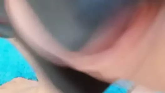Masturbation an der Eichel mit NobraTwincharger 6a
