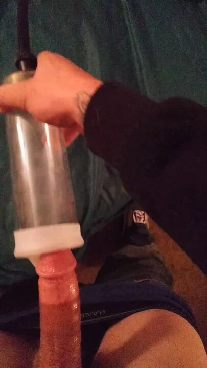 Büyük yaraklı penis pompası
