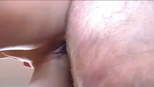 Der rosenknochen-prolaps des blonden schätzchens tropft nach intensivem analspiel