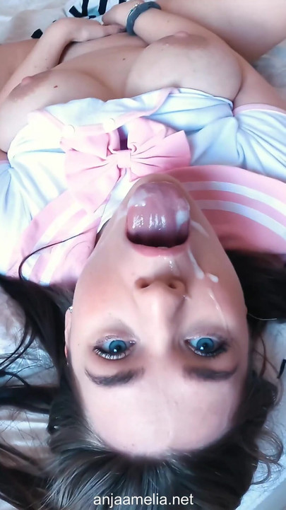 Epic moment from "Give me your Sperm! Best of cumshots and facials 2022"