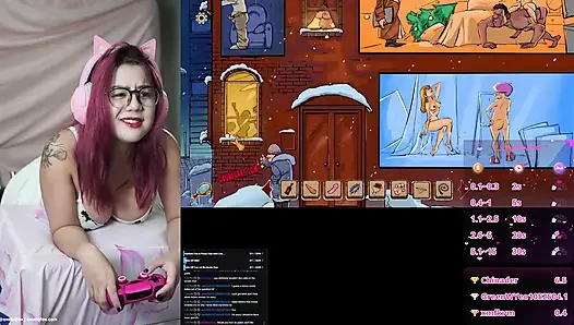 MY FANS SPANK AND FUCK MY ASS WHILE I PLAY A BOOTY GAME ON STREAM