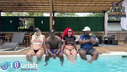 Mrflourish Podcast mit Gast Roxi Keogh, Gigi Patsy und Datjguy in Florida