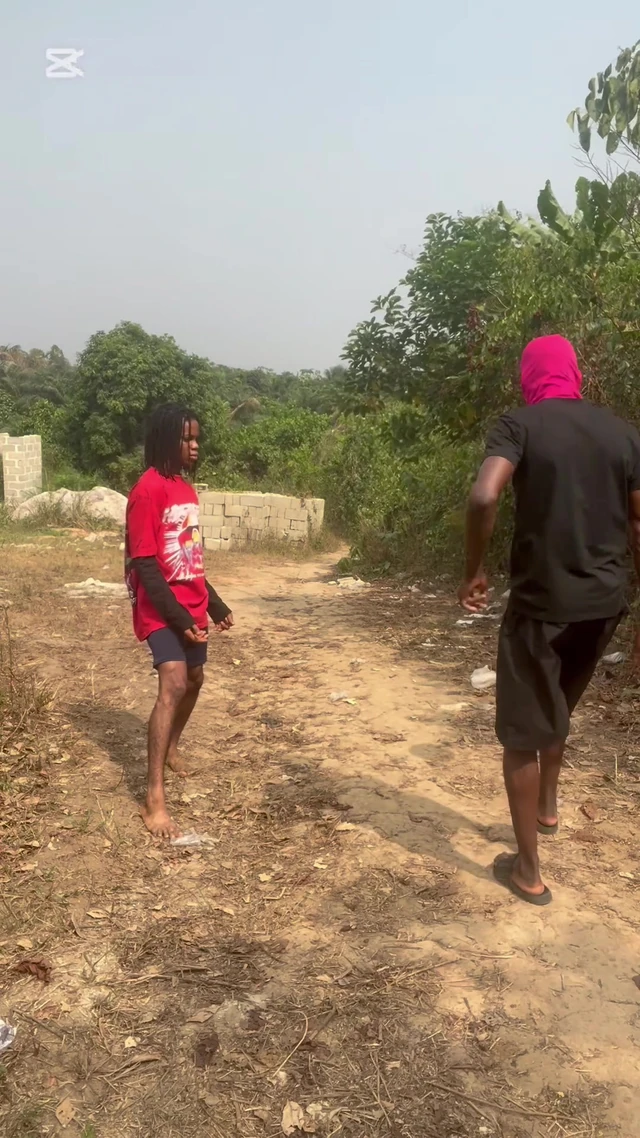 We Were Caught on Outdoor Scene