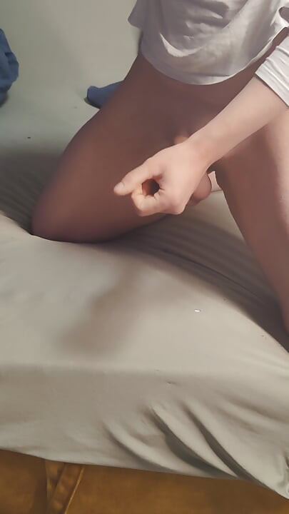 Jerking my sweet cock