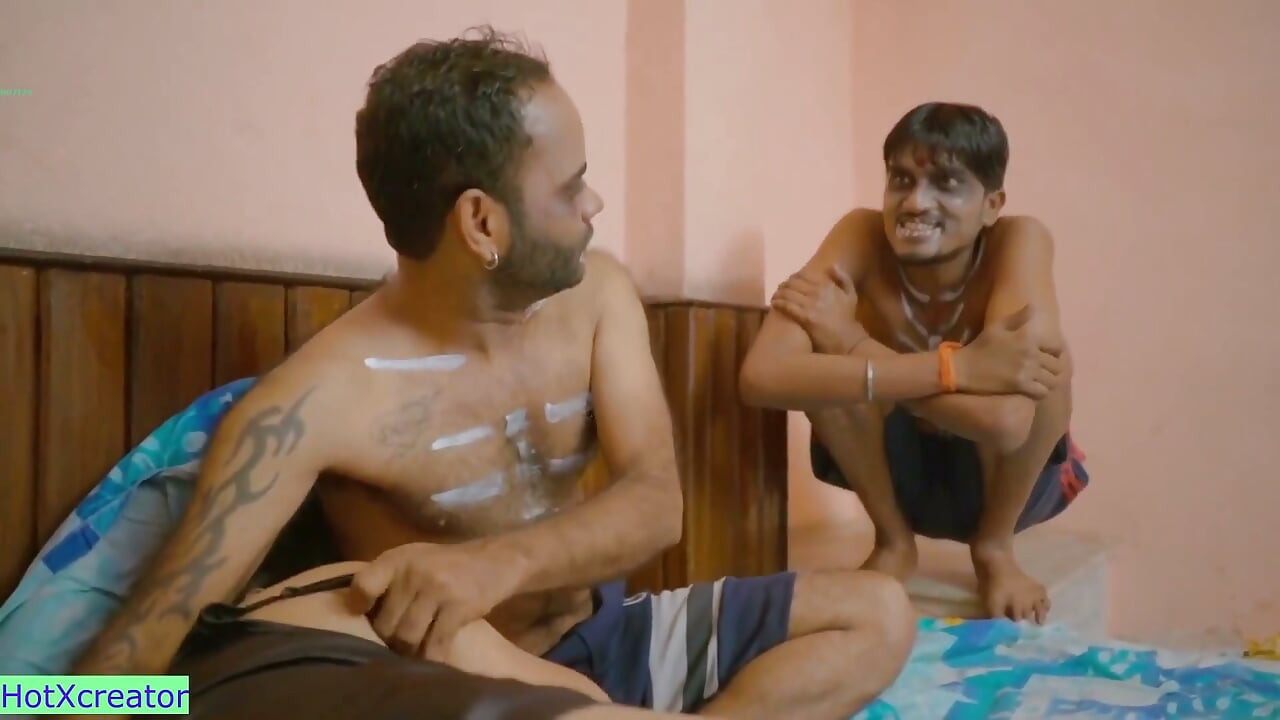 Jobless Husband Shared Desi Wife with Officemate! Hindi Erotic Sex