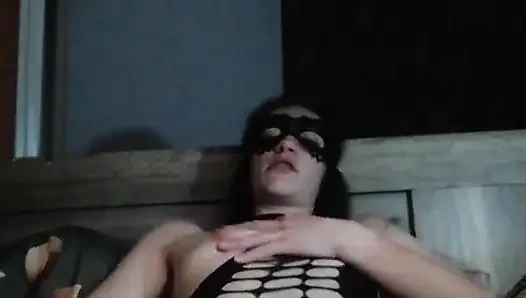 Rambut cokelat yang menggoda