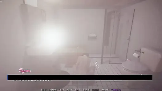 Stepson Jerking Cock While Watching Japanese Stepmom Masturbating Pussy In Bathroom