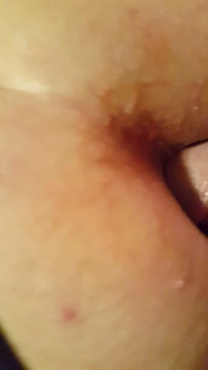 Heather bends over and takes big creamy cock