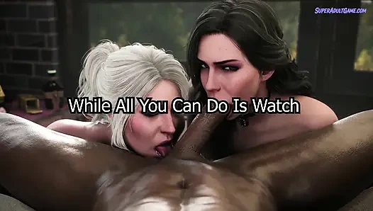 Kompilasi realistis 3d - pelacur sange pecinta bbc