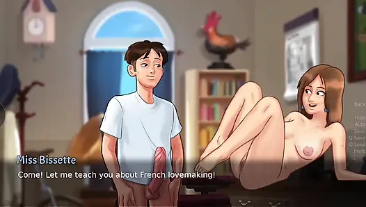 Üvey kız kardeş büyük dölle sikişiyor