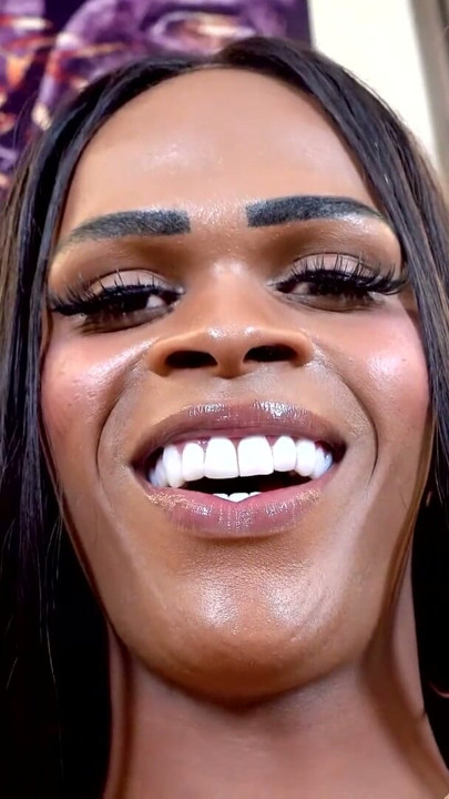 BLACK TGIRLS - The Sensual Brazilian Brunette With A Big And Hard Cock | Clip 1