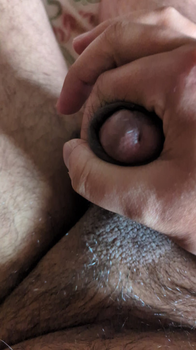 Trying to masturbate