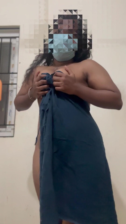 Desi tamil girl seducing clear audio part-1 | Clip 2
