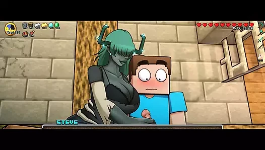 Minecraft Horny Craft (Shadik) - Part 43-44 - Futanari Lesbian By LoveSk...