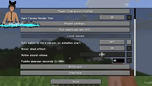 Minecraft mod Needs of Nature - steve dan alex lagi asik masturbasi memamerkan beberapa fitur! Seperti Air Mani!