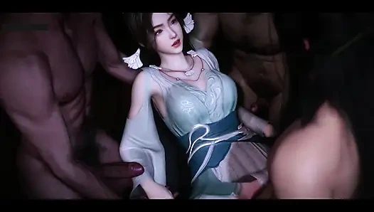 Büyük memeli fantezi: sanal baştan çıkarıcı sürüm- 3d animasyon hentai